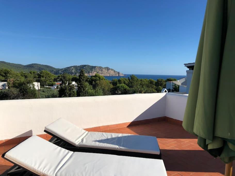 Casa En Ibiza Con Vistas Increibles En Es Figueral Villa Esterno foto